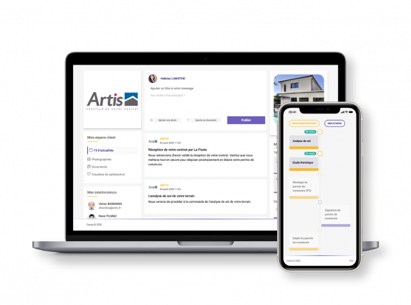 Suivre votre chantier avec l'application myConity