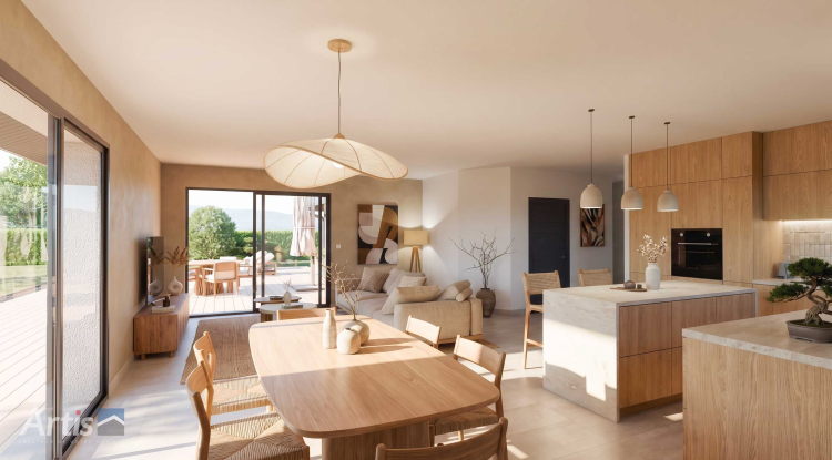 modèle zen maison contemporaine artis