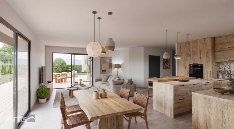 modèle zen maison contemporaine artis