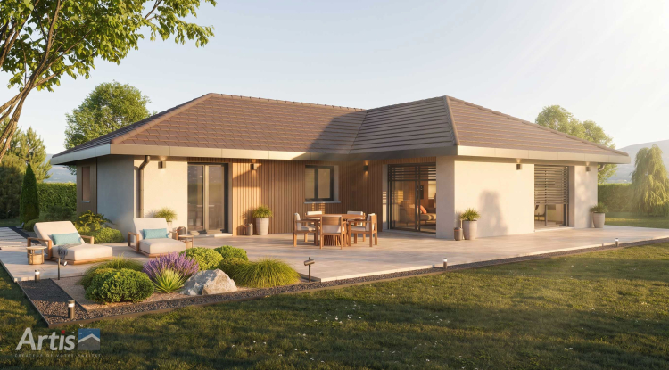 modèle zen maison contemporaine artis