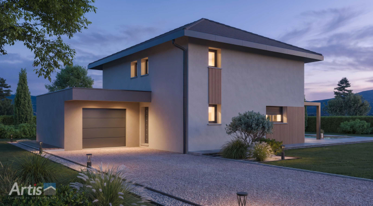 modèle hermes 145 artis maison contemporaine