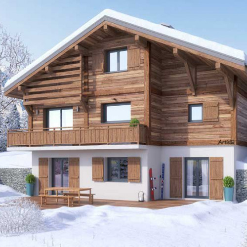 Constructeur de maisons à ossature bois Savoie 73, Haute Savoie 74, Ain