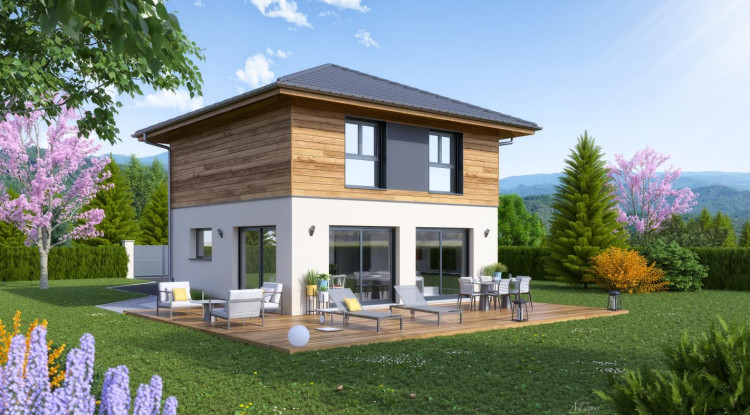 Projet maison bois + terrain à Champanges ! 95m² - 485000€ - 3