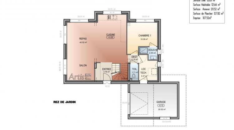 Votre Maison Horizon 130m²à Balmont 133m² - 670400€ - 2