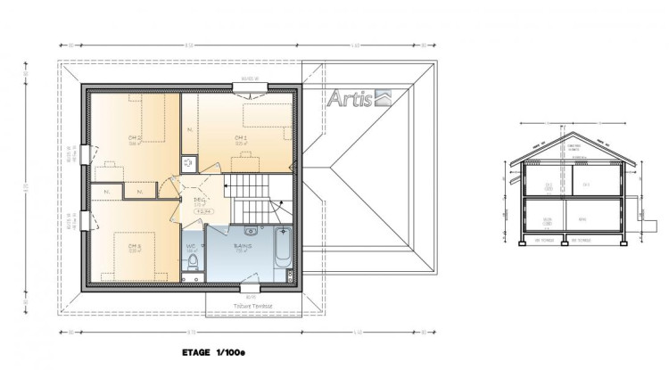 Projet maison + terrain à Vétraz-Monthoux ! 107m² - 623500€ - 3