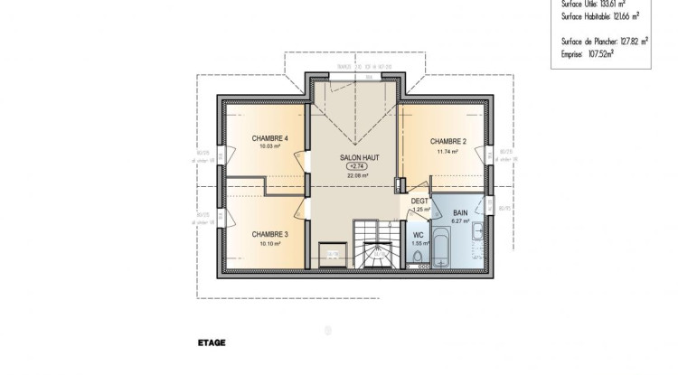 Votre projet maison à Frangy 133m² - 569920€ - 2