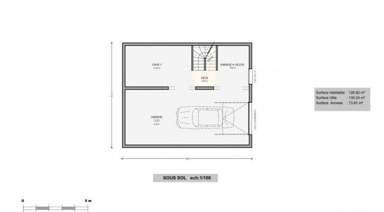 Votre maison neuve ARTIS à PERS JUSSY 130m² - 659000€ - 3