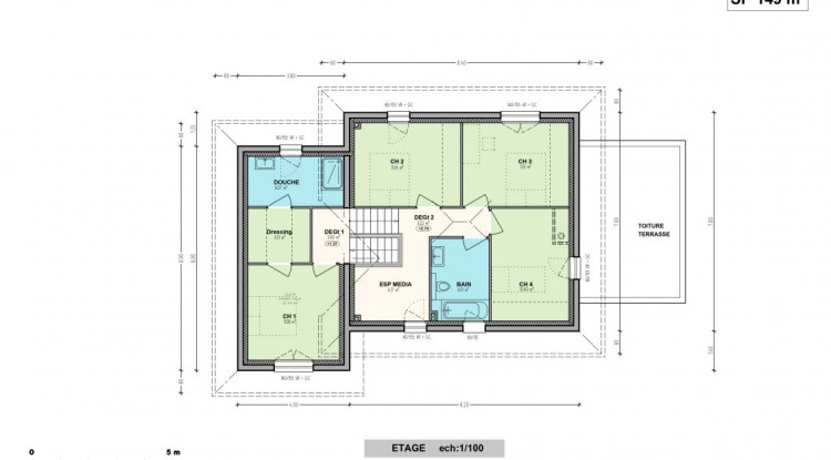 Votre maison neuve ARTIS à ARBUSIGNY 140m² - 598000€ - 1
