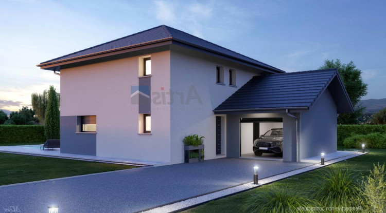 CESSY Tutegny - Projet Terrain 675 m² + Maison neuve ARTIS 145m² - 799000€ - 2
