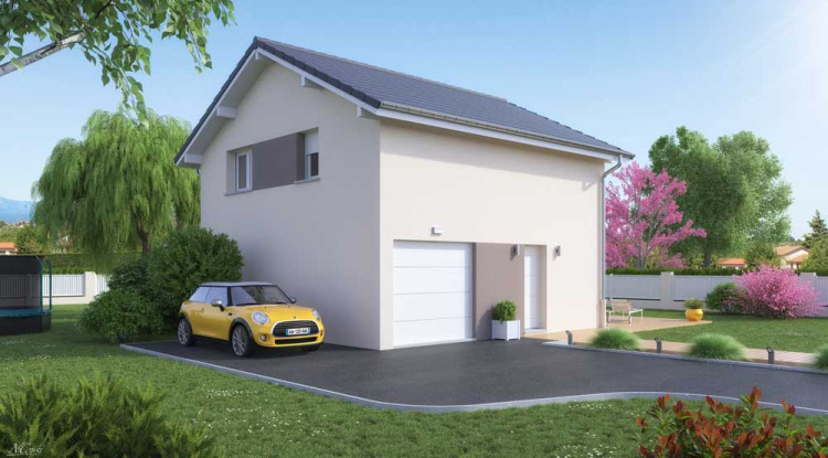 Maison + terrain à Perrignier 83m² - 374990€ 