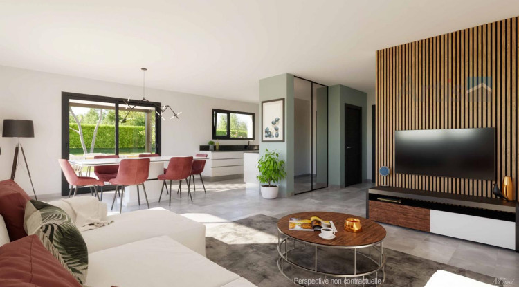 SEGNY - Maison neuve 135 m² + 418 m² de Terrain 135m² - 649000€ 
