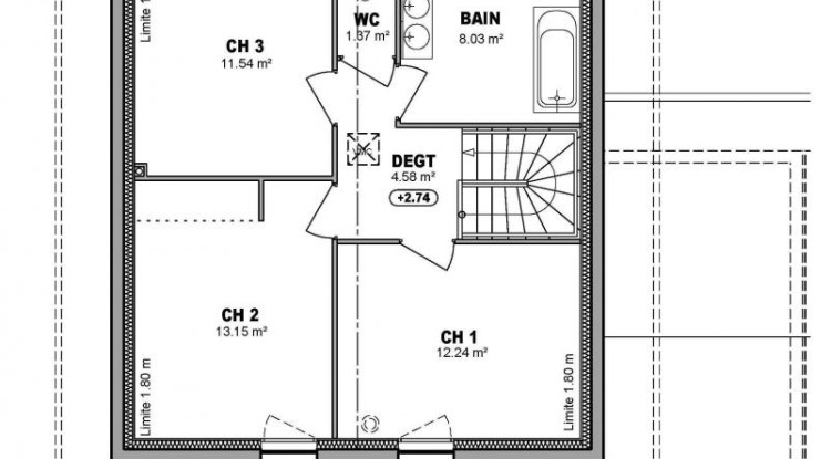 Votre maison neuve à 2 mins de Boëge dans un lotissement au calme!! 103m² - 442050€ - 5