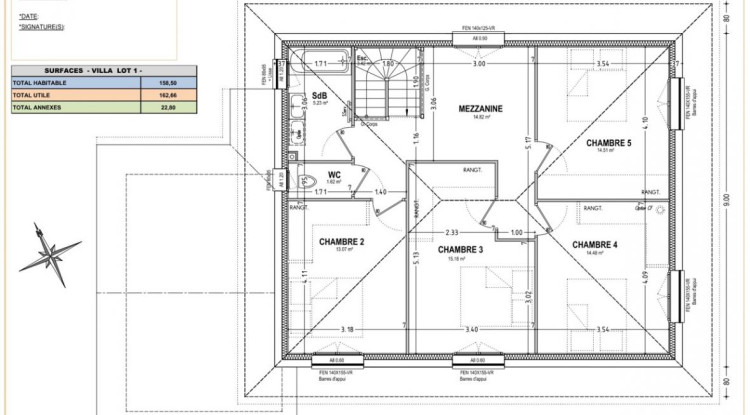 Maison 162 m²à THOIRY en construction ! 162m² - 770000€ - 2