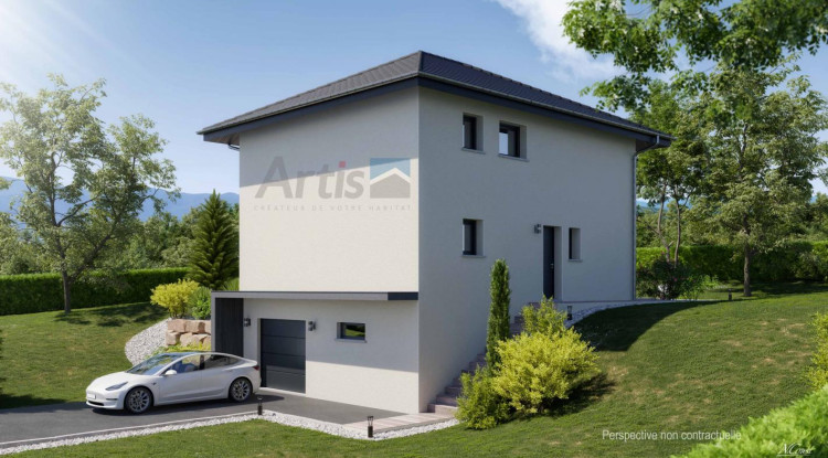 CHALLEX - Maison neuve ARTIS 130 m² sur Sous-sol + Terrain 570 m² 130m² - 735000€ - 2