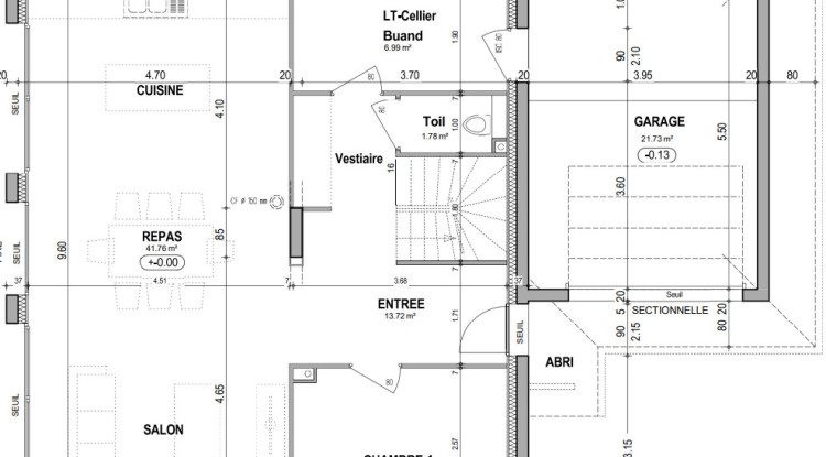 SERGY - Maison neuve ARTIS 145m² + Terrain 700 m² 145m² - 730000€ - 4