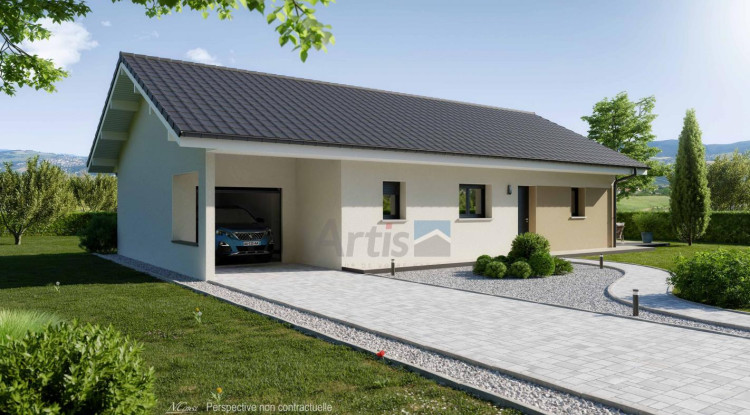 Maison neuve ARTIS sur grand terrain à MASSINGY 90m² - 484962€ - 2