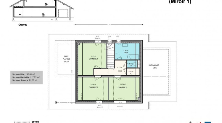 Votre projet Individuel sur Viuz La Chiesaz 130m² - 664620€ - 4