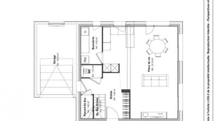 SERGY - Maison neuve ARTIS 113m² + Terrain 459 m² 113m² - 605000€ - 1