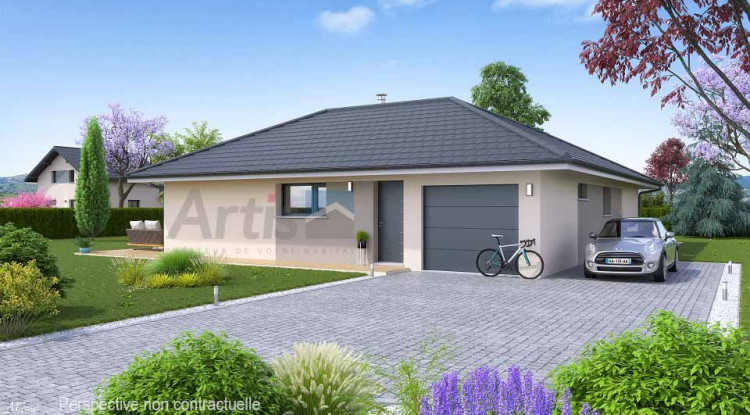 Votre Plain-Pied ARTIS à Cesarches 92m² - 399352€ 