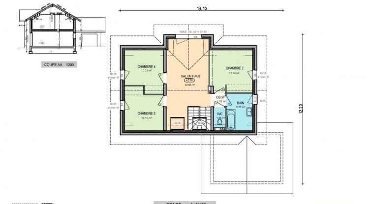 Construire sa maison proche de Genève 129m² - 654650€ - 2