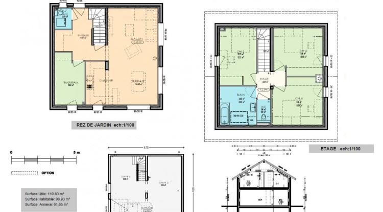 Découvrez votre projet de construction à proximité d’Annecy Sud - Seynod 110m² - 544430€ - 3