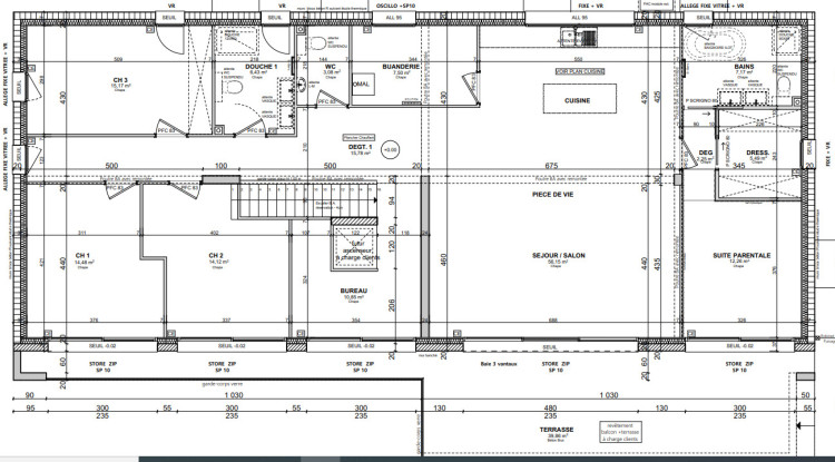 Maison + terrain frontière Genève 315m² - 1953600€ - 3