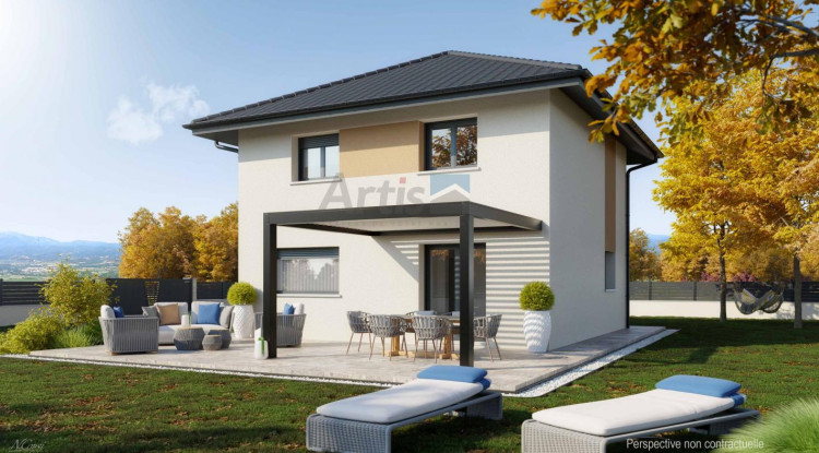 Votre projet de Construction maison et terrain sur Draillant 93m² - 426400€ - 1