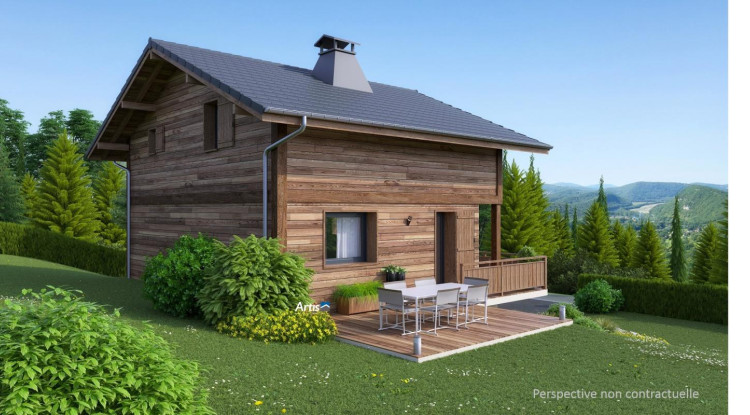 Votre futur chalet à Passy : un projet sur-mesure au cœur des Alpes 121m² - 644800€ 