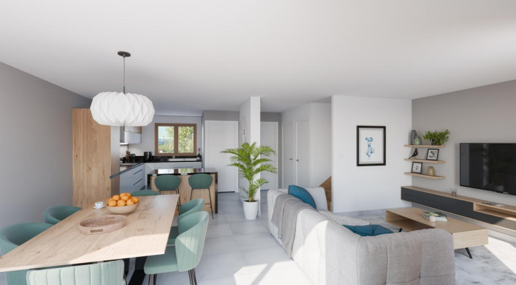 SEGNY Centre - Maison de village Neuve-  140 m² avec jardin - chantier en cours ! 140m² - 612000€ - 1