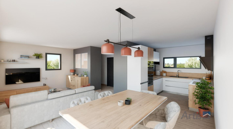 Votre projet de construction Artis à Saint Ferreol 83m² - 364585€ - 2