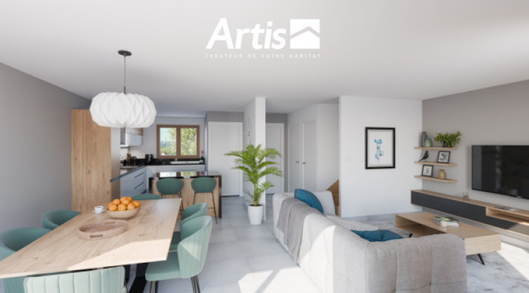 SEGNY Centre - Maison de village Neuve-  Surface de 138 m² + Jardin - chantier en cours ! 138m² - 612000€ - 2