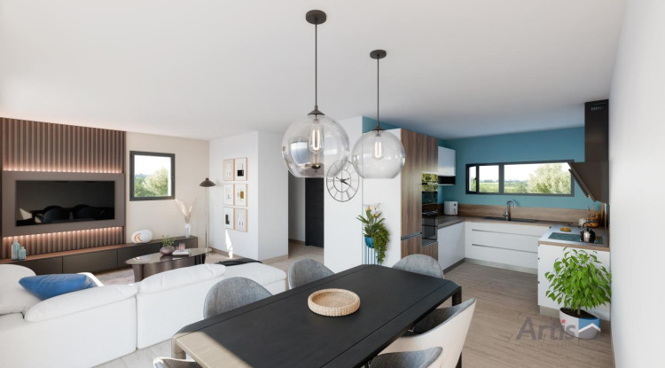 Projet de construction signé Artis à Chaumont 82m² - 398000€ - 1