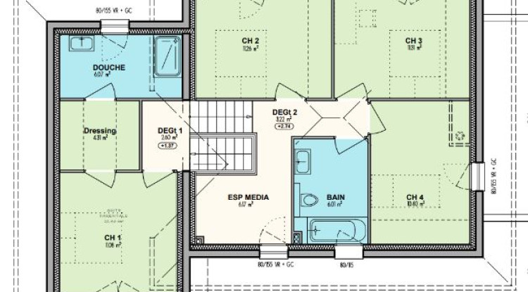 Votre maison neuve Artis à Fillinges dans un lotissement au calme !! 140m² - 689700€ - 3