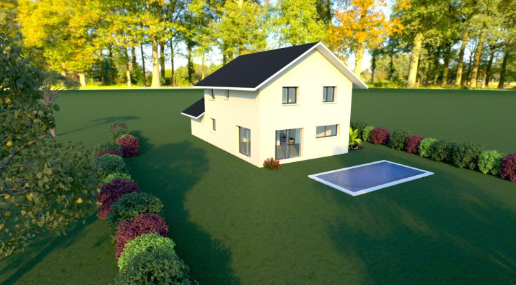 MAISON+TERRAIN VALLEIRY 126m² - 579000€ 