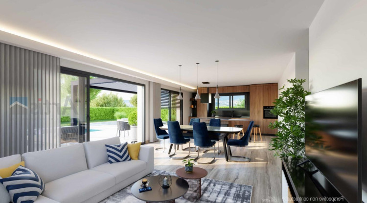 ECHENEVEX Centre- Maison ARTIS 145 m² avec Garage + Terrain 535 m² 145m² - 749000€ - 3