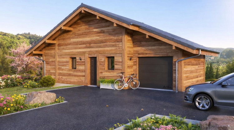 Vivez la montagne autrement : chalet au cœur d’un cadre bucolique proche Combloux 107m² - 638000€ - 1