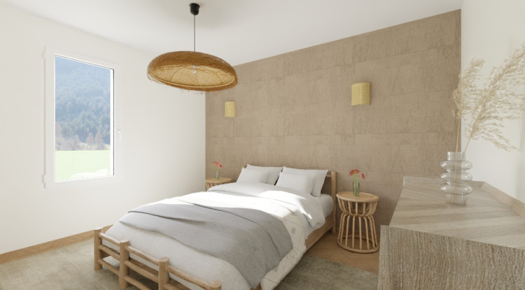 Maison jumelée ARTIS au centre de FRANGY 90m² - 438850€ - 3