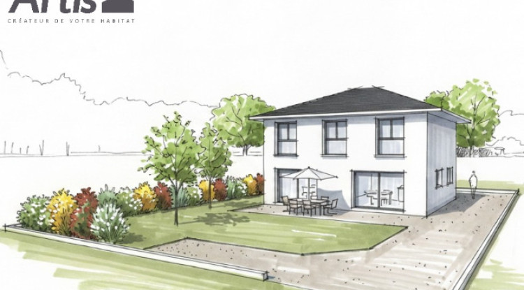 ECHENEVEX Centre- Maison ARTIS 145 m² avec Garage + Terrain 535 m² 145m² - 749000€ - 2