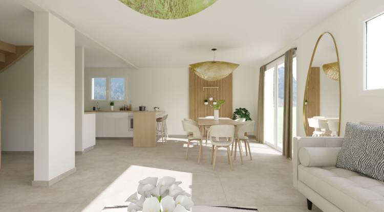 Maison jumelée ARTIS au centre de FRANGY 90m² - 438850€ - 1