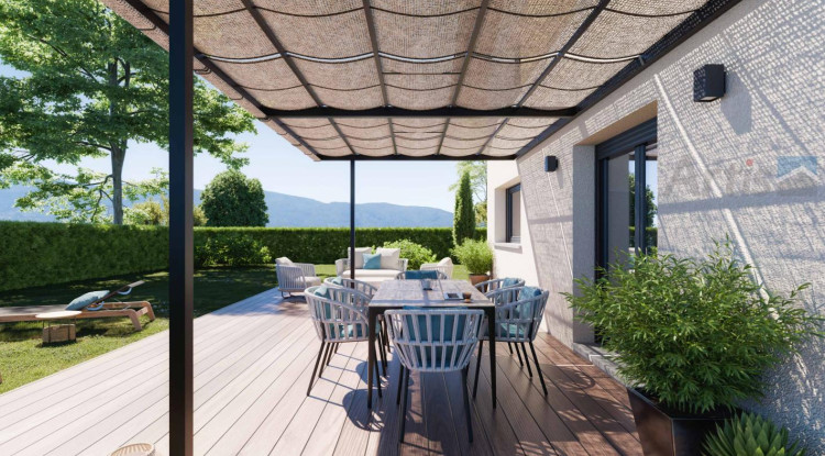 MAISON + TERRAIN VIVIERS DU LAC 93m² - 398000€ - 2