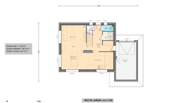 Votre maison neuve ARTIS à BONNE 111m² - 611000€ - 2