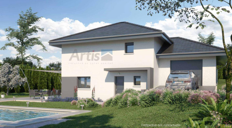 Votre maison neuve ARTIS à PERS JUSSY 107m² - 612000€ - 1