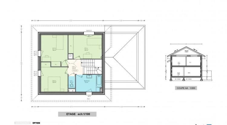 Votre maison neuve ARTIS à PERS JUSSY 107m² - 612000€ - 4