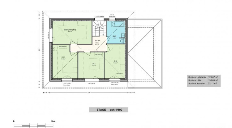 Votre maison neuve ARTIS à REIGNIER 130m² - 627000€ - 3
