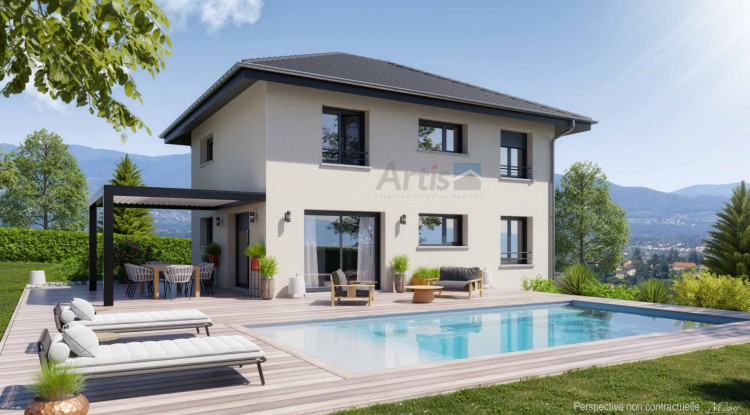 Votre projet à Copponex avec vue ! 130m² - 663800€ - 1