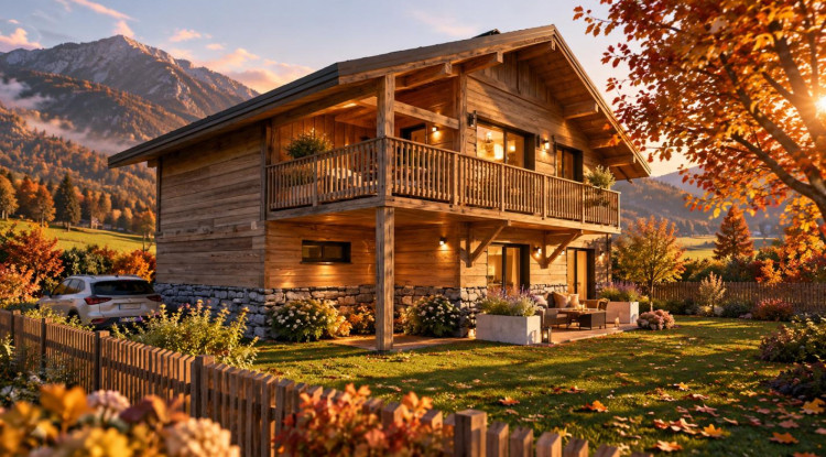 Votre futur chalet au cœur des Bossons 100m² - 995000€ - 1