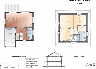 modèle astuce artis plan intérieur