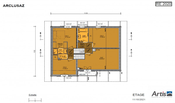 Plan modèle Arclusaz