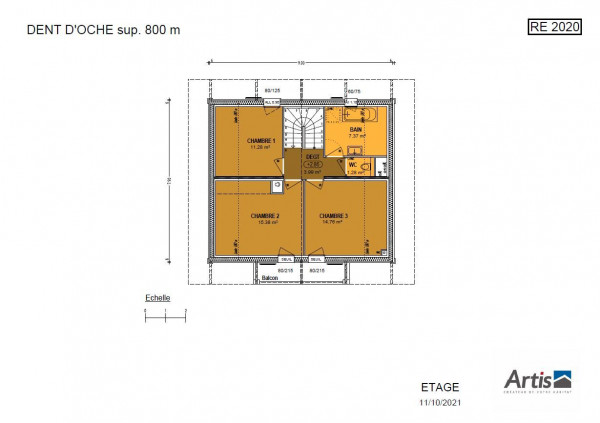 Plan modèle Dent d'Oche