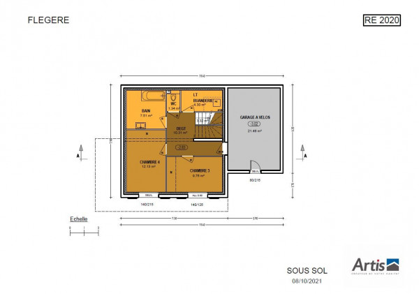 Plan modèle Flégère